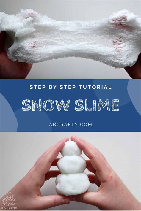 fake snow for slime in a bag|diy instant snow for slime.